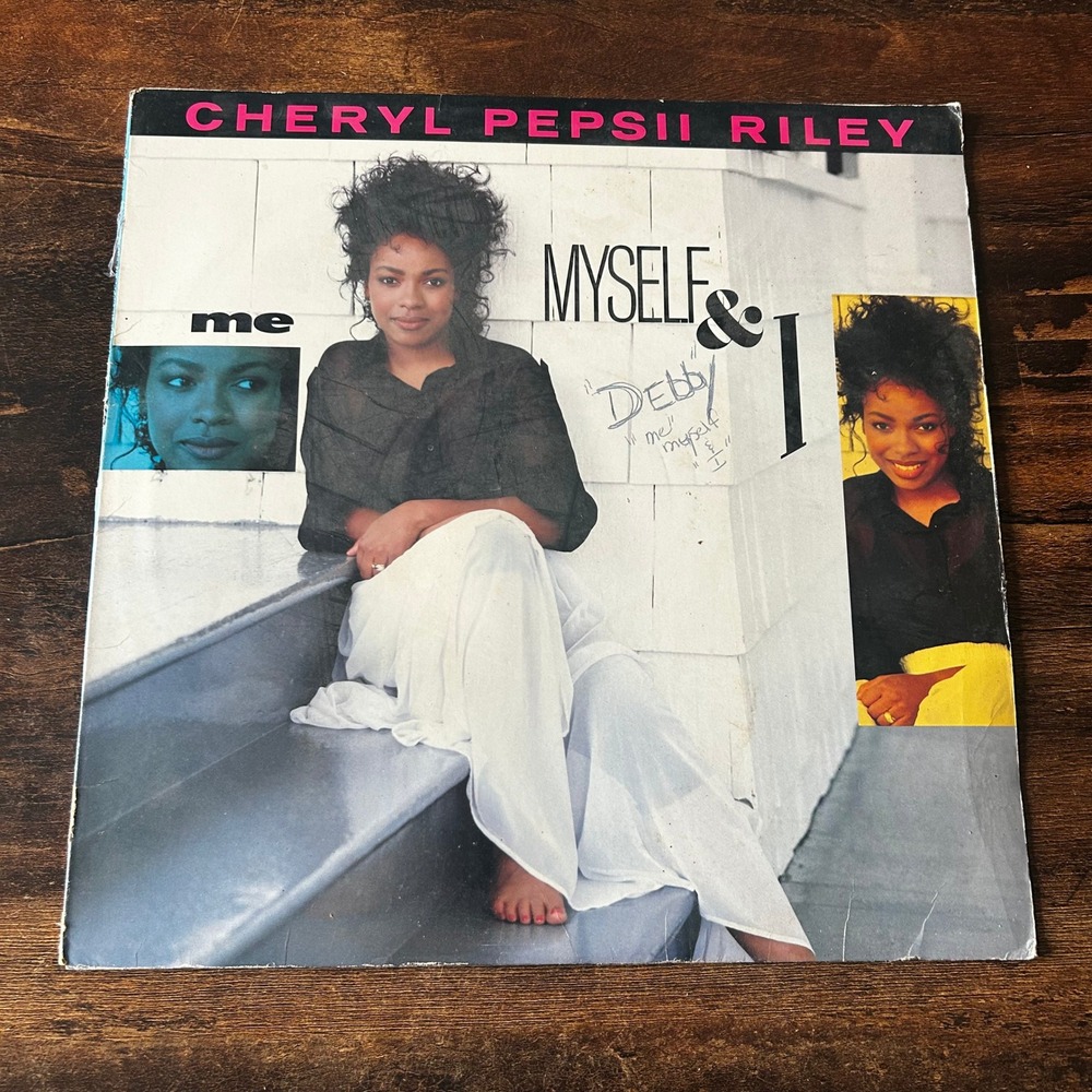 Cheryl Pepsii Riley Me Myself And I 12" Vinyl Single 1988 R&B Soul 44 08176